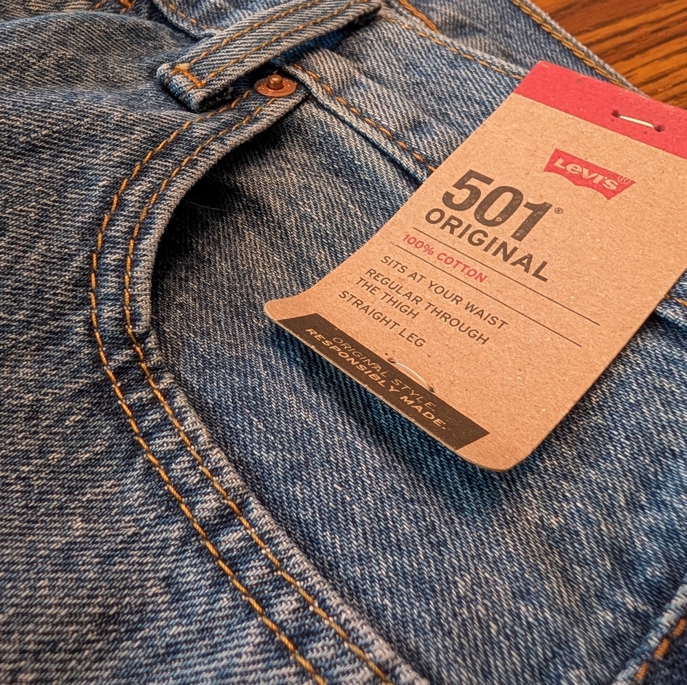 Levi's Men's Blue 501 Original Jeans